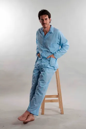 Pijama celeste hombre hotsell