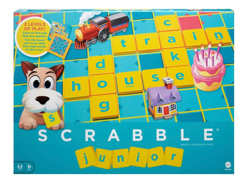 Scrabble Junior Juego De Mesa Original Mattel - Soletta