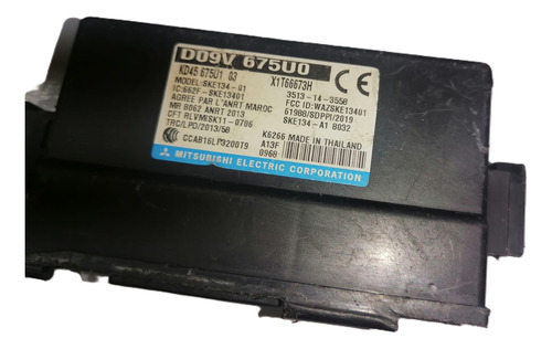 Modulo De Control D09v 675y0 Mazda 3 Cx-5 Cx-6