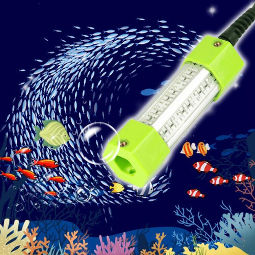 Cebo Sumergible De 12v 70w 108 Led Luz De Pesca Shad Calamar