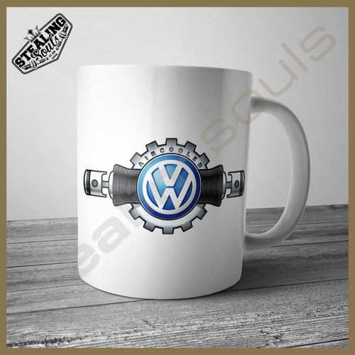 Taza Fierrera - Volkswagen #0540 | Gti / Kombi / Beetle / Vw