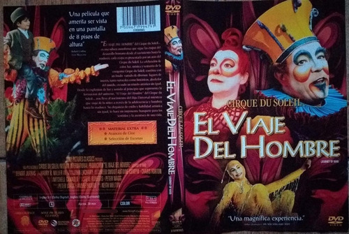 Dvd Cirque Du Soleil, El Viaje Del Hombre