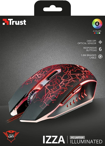 Trust Gaming 4 En 1 Bundle Gxt1180rw Teclado, Mouse, Diadema