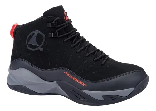 Tenis Deportivo Basketball Prokennex W528 Negro Para Hombre