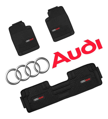 Piso De Auto Tipo Audi Tapiz Pvc Protector Suelo Camioneta