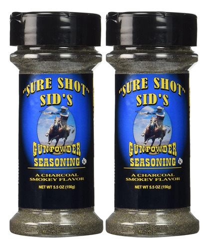 Sure Shot Sids Gunpowder Bbq Condimentos (5.5 Oz (156 G)) Pa