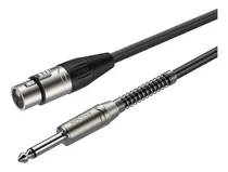 Comprar Cable Xlr Hembra A Plug 6,3mm Mono 3 Metros Roxtone