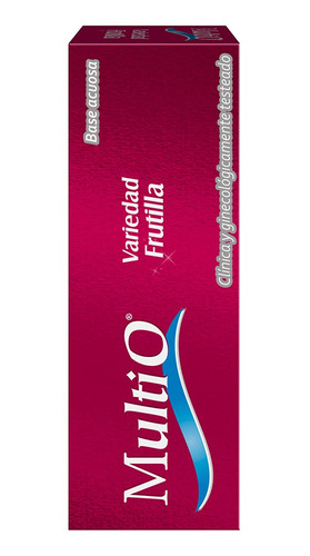 Imagen 6 de 6 de Multi O Lubricante En Gel Sabor Frutilla X 50 Gr