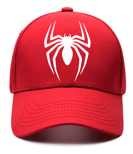 Gorra Spiderman Logo Araña Ajustable