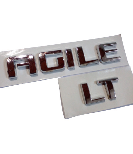 Emblema Insignea Porton Trasero Para Chevrolet Agile Lt