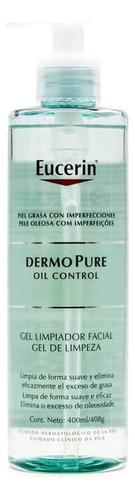 Eucerin Dermopure Oil Control Gel Limpiador Piel Mixta 400ml