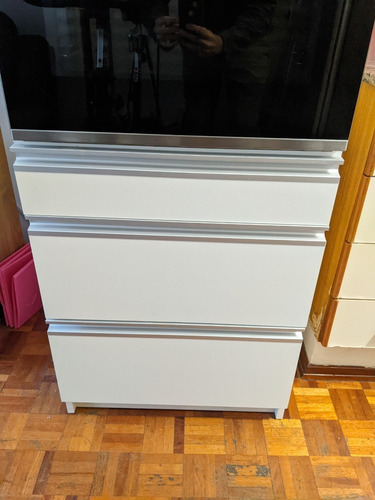 Imagen 3 de 4 de Mueble Para Horno De Empotrar Y Microondas