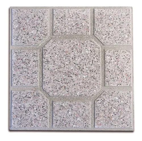 Baldosas Graníticas Baldosones 40x40x1.7 Rojo Piso Vereda