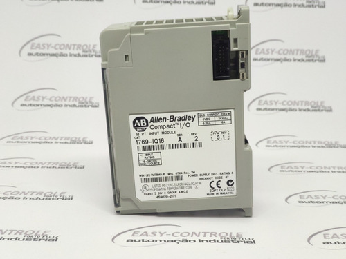 1769-iq16 Modulo Compactlogix Allen Bradley 16 Ent. Digitais (Usado)