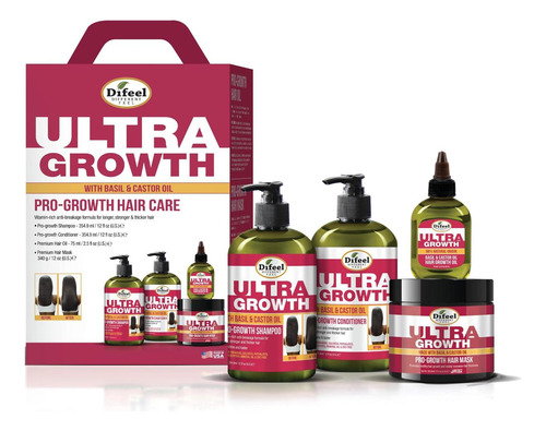 Conjunto De Presente Para Cuidados Capilares Difeel Ultra Gr