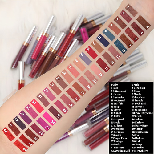 Anastasia Liquid Lipstick Transforma Seus Lábios Irresistíve Cor Ashton