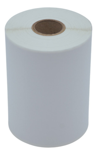 10 Rolos Etiquetas Adesivas 80x40 8x4 Zebra Argox Elgin Cor Branco
