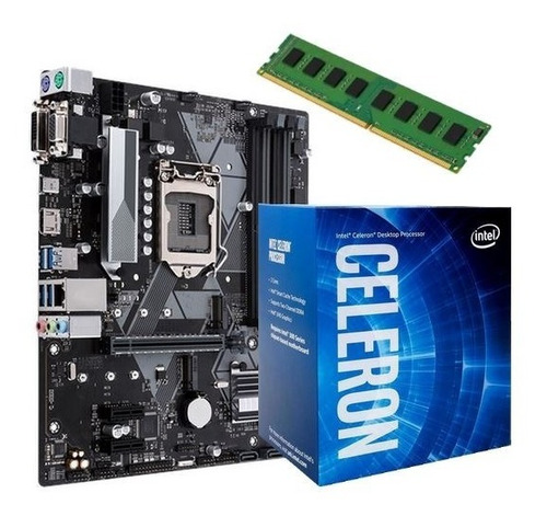 Combo Actualizacion Intel Celeron G5905 H410 8gb Ddr4 !