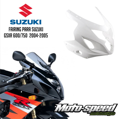 Frente Fairing Carenado Plastico Suzuki Gsxr 600 750 2004 2005 Nuevo!!!