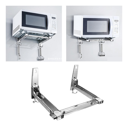 Soporte De Pie Para Horno De Microondas Acero Inoxidable 304