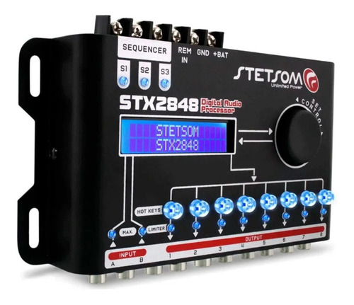 Processador Sequenciador Digital Automotivo Stx2848 Stetsom