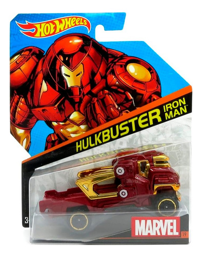 Hot Wheels Hulkbuster Ironman Marvel 1:64