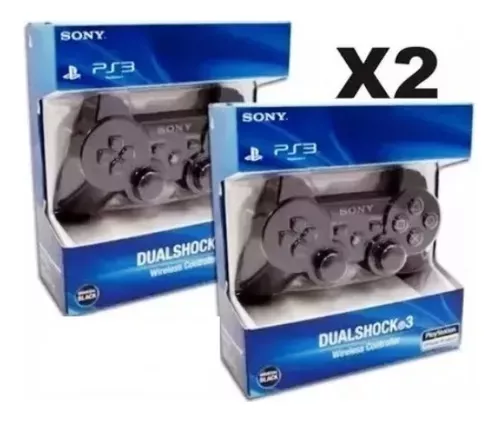 Pack 2 Control Mando Ps3 Inalambrico Dualshock 3 Bluetooth