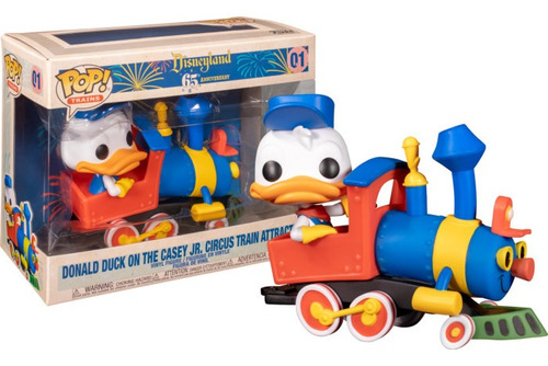 Funko Pop! Train: Casey Jr- Donald Duck W/engine