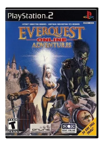 Ps2 Everquest Adventures Playstation 2 Rpg Aventura A O