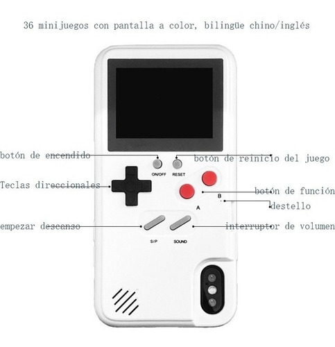 Funda Game Boy Con Pantalla De Colores Para Samsung S22