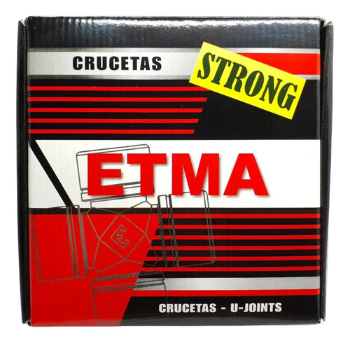 Imagen 3 de 5 de Cruceta Ø60 X 163 4 Cub. Lisas C/tapas Strong Etma Str1-240