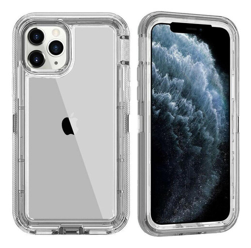 Funda De Protectora Para iPhone Carcasa De Silicona Cristal