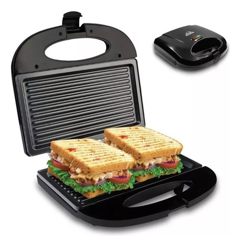 Sandwichera Tostadora Grill Para Panes Carnes Eléctrica 220v