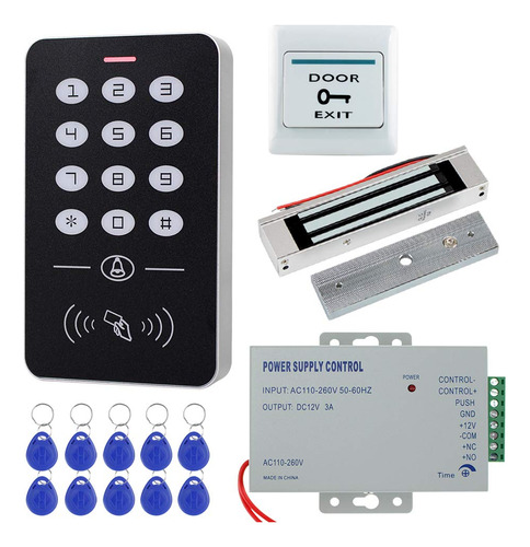 Hfeng - Kit De Sistema De Control De Acceso Barato Con Cont.