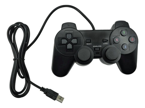 Controle Joystick Usb Para Ps2, Ps3, Pc, Android, Xbox.