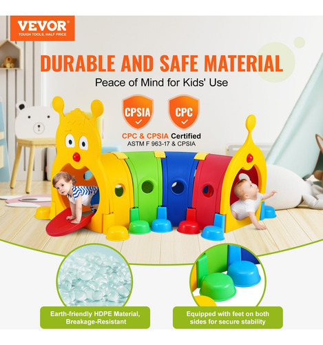 Tunel De Juego Niños Bebes Gusano