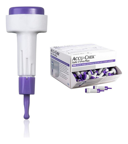 Lancetas Accu-chek Safe-t-pro Plus Non-eu Caja X200 Roche
