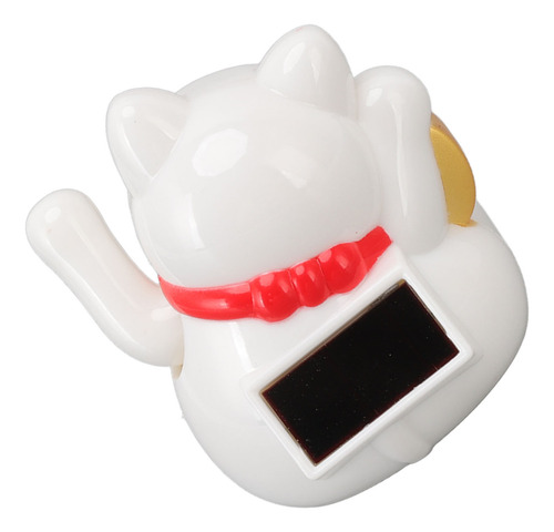 Decoración De La Suerte China Con Forma De Gato Ondeando Con