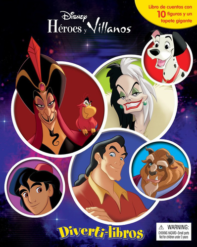 Disney Heroes Y Villanos - Diverti-libros - Disney