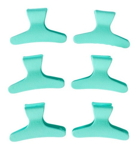 Diswald & Co Kit X6 Ganchos Mariposa Separadores Pelo C.21