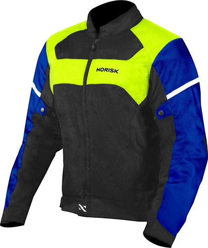 Imagem 2 de 8 de Jaqueta Motociclista Norisk Nr02 Ventilada Com Proteção
