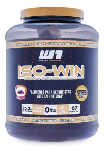 Proteina Hidrolizada Iso Win 2 Kgs. Winkler Nutrition