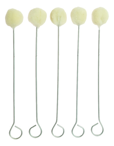 100 Pcs Cepillo De Material Cuero Artesanal De Tinte Dauber