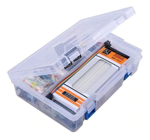 Imagen 2 de 3 de Kit R3 Uno 300 Piezas Electronica Pro Ultimate Delta Arduino