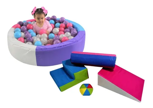 Alberca D Pelotas Kit Estimulaci n Temprana Ni a Env o gratis