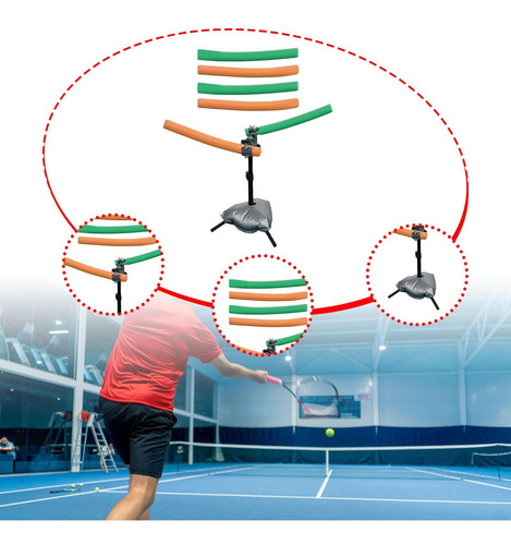 Dispositivo De Entrenamiento De Bádminton Para Interiores Y