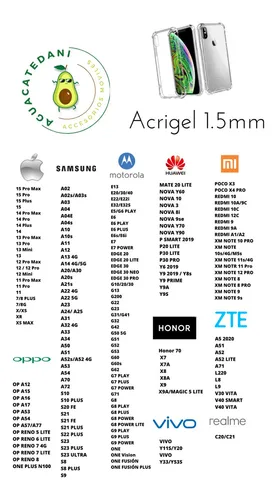 Funda Acrigel Varias Marcas