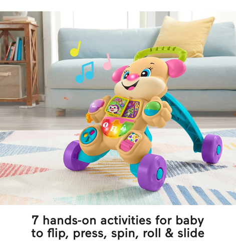 Fisher-price Andador Musical Primeros Pasos Aprende Y Camina