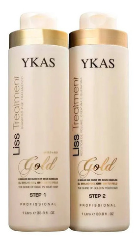 Ykas Progresivo Kit Gold (2x1 L) Reductor De Volumen