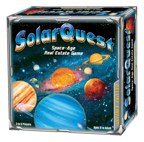 Solarquest El Juego Inmobiliario De La Era Espacial: Edició